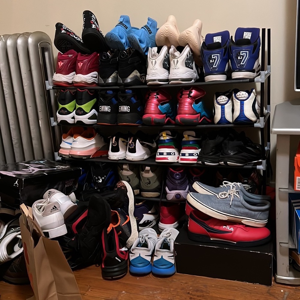 Selling shoes fromcollection. Over 175 pairs.jordan Nike puma new balance adidas